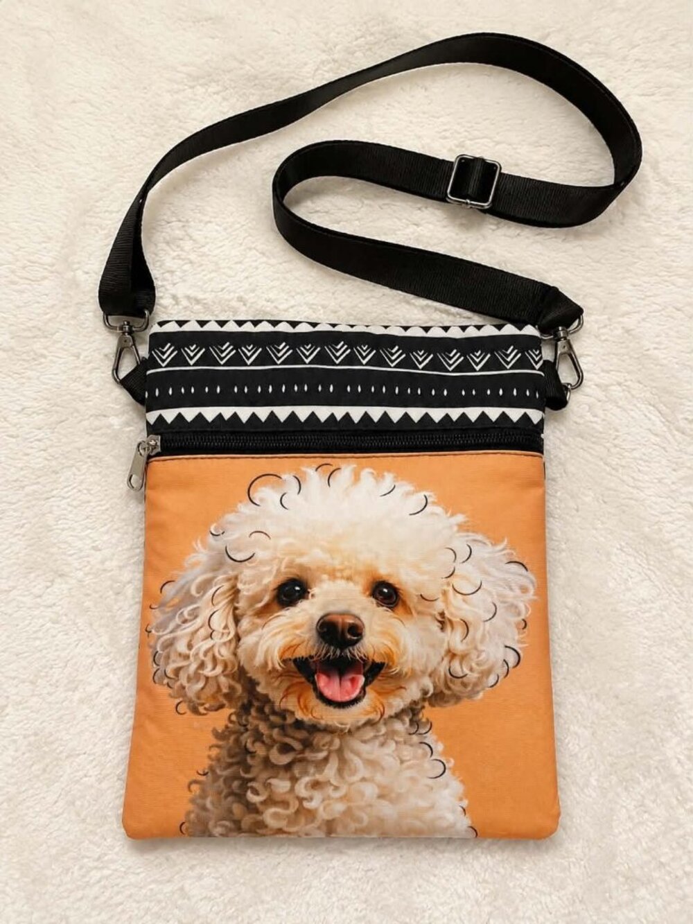 Cute orange crossbody bag